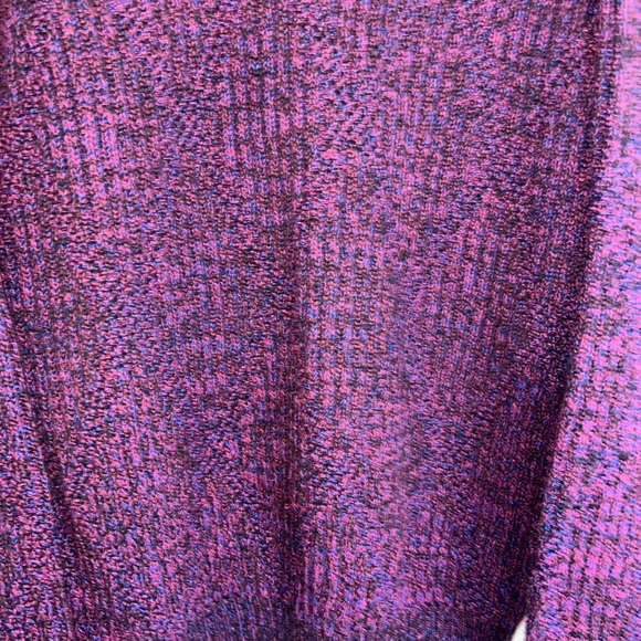 VINTAGE CHRISTIAN DIOR PURPLE KNIT SWEATER - Picture 4 of 13